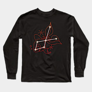 Carassius Auratus Constellation Long Sleeve T-Shirt